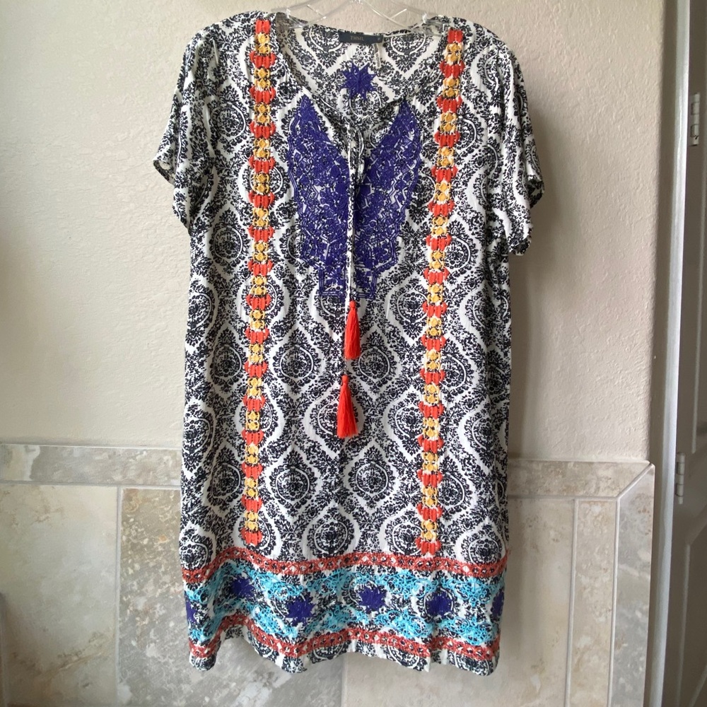 Embroidered dress